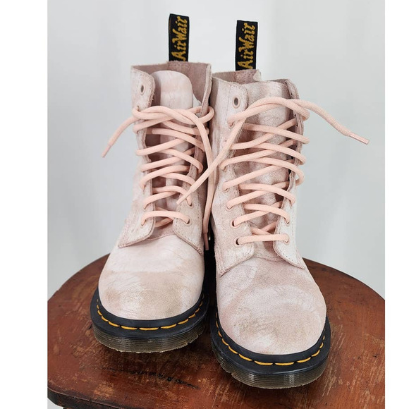 Dr. Martens 1460 Pascal Tie-Dye Suede Boot Size US 6 EU 37 - Picture 7 of 11